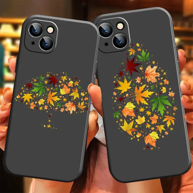 Чехол для телефона с Кленовым листом iPhone 13 Mini 11 SE 2020 6 6s 8 Plus X Xr Xs 7 7P 12 Max Pro Rxdg