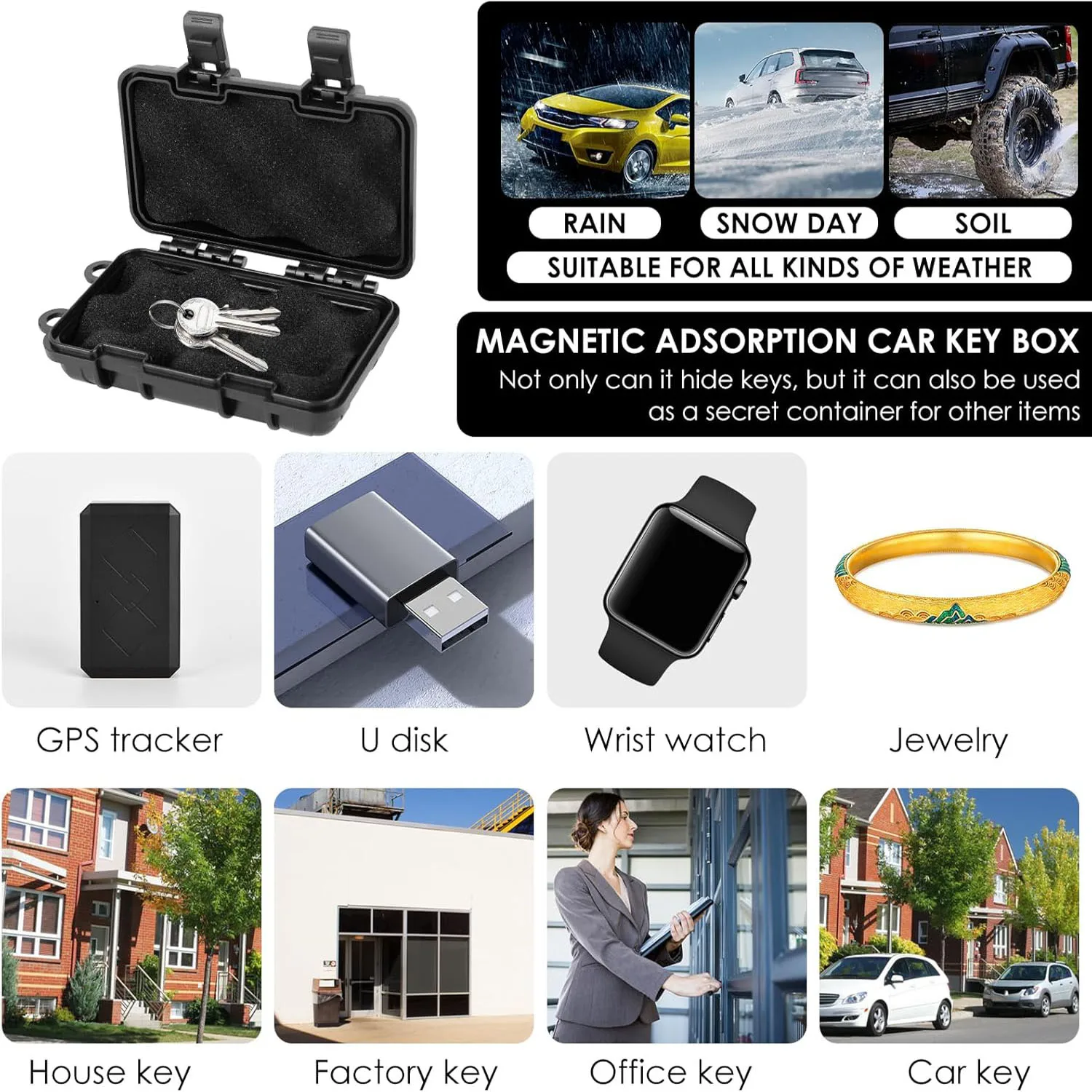 Магнитное крепление Spy Spot устойчивый к атмосферным воздействиям чехол для GPS