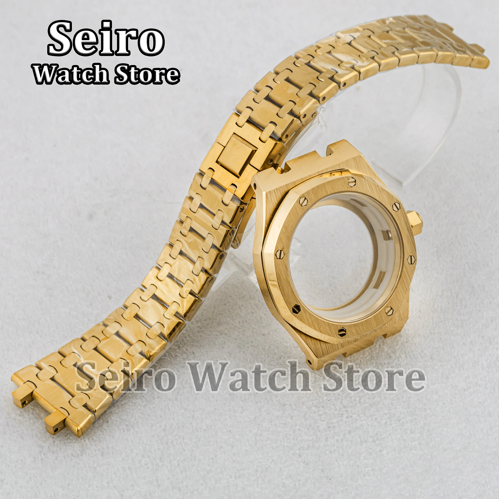 42 мм Octagon NH35 чехол нержавеющая сталь 26 ремешок 100 м водонепроницаемый для 31 8