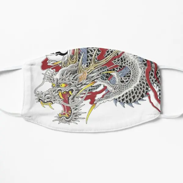 

Kazuma Kiryu Dragon Tattoo Horizontal Fl Printing Face Mask Sport Cotton Cartoon Beauty Windproof Breath Protective Pattern