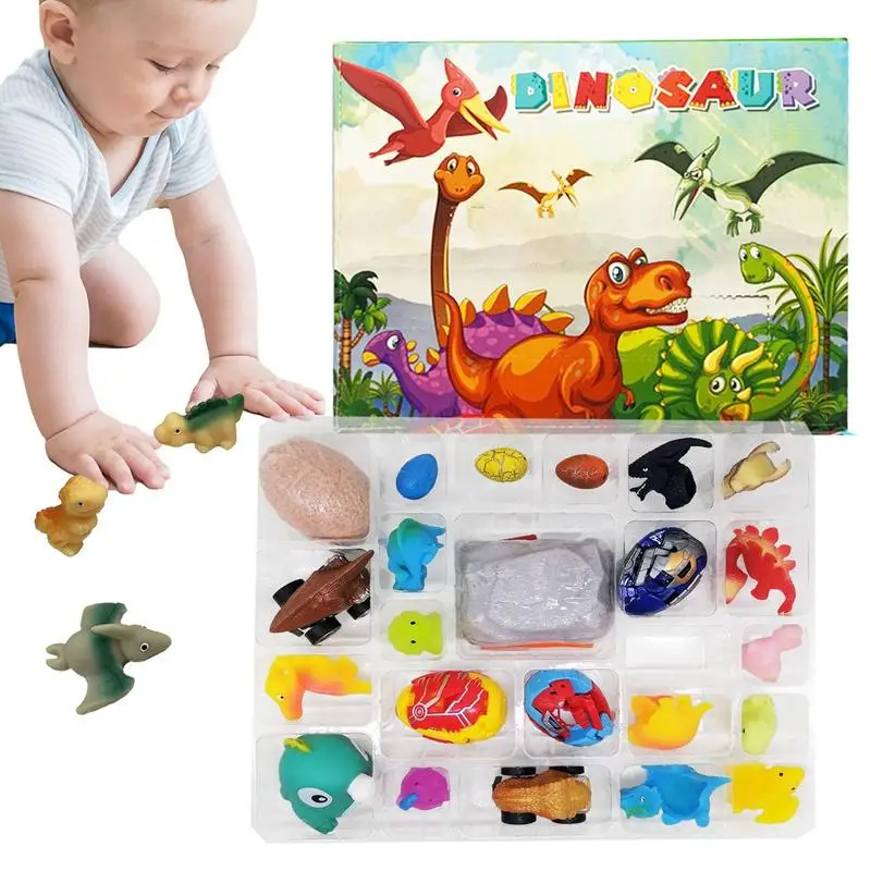 

Dinosaur Advent Calendar 2022 Christmas 24 Days Countdown Squeeze Soft Toy Dinasour Toy Sensory Boys Girls Toys Stress Reliever