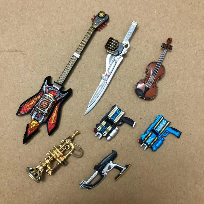 

Bandai Anime Figure Masked Rider 1 Masked Rider Accessories Weapon Guitar Bulk Model Children Toys