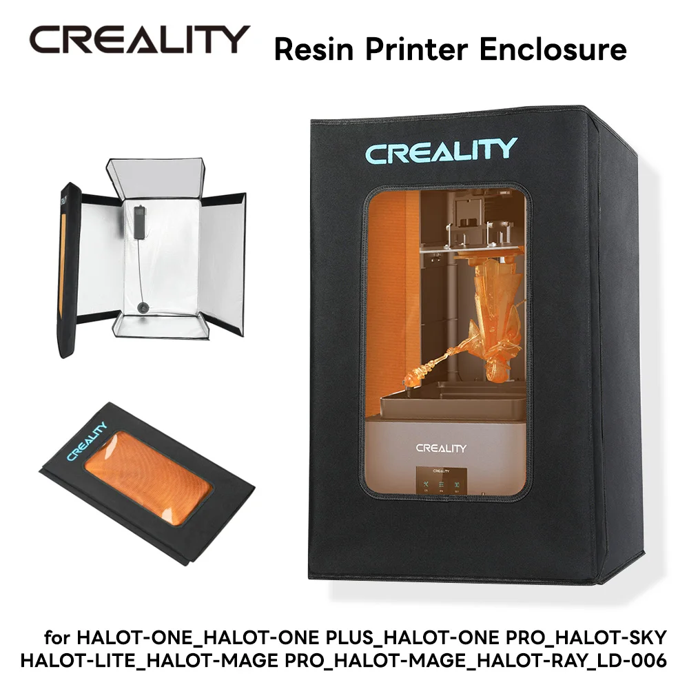 

CREALITY Resin Printer Enclosure Filter Odor Dust and Noise Reduction Easy To Install for HALOT-MAGE PRO HALOT-MAGE HALOT Series