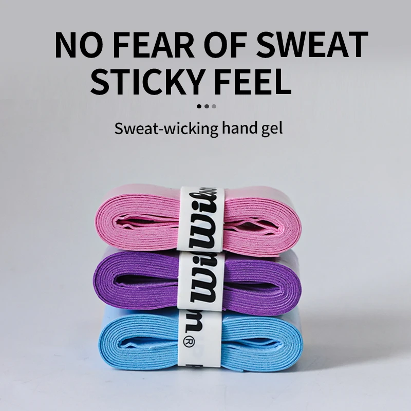 Фото Обмотка для теннисных ракеток Wilson, кожаная лента для обмотки ручки теннисной ракетки, замена обмотки для бадминтонных ракеток для использования на открытом воздухе №3