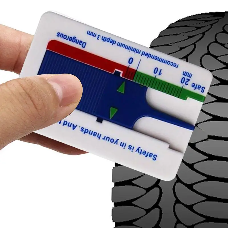 

Мерная линейка для глубины протектора шин, 0-20 мм