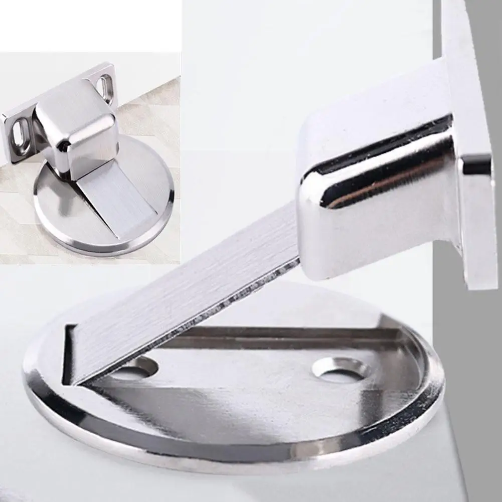 

Magnet Door Stops Steel Door Stopper Magnetic Door Door Furniture Tool Glass Hardware Toilet Holder Doorstop C5f9
