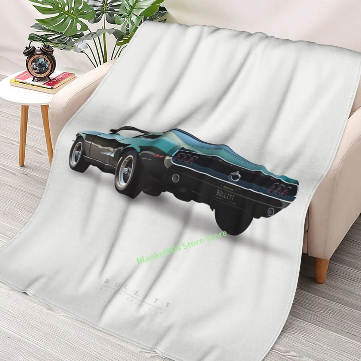 

Bullitt - Alternative Movie Throw Blanket 3D printed sofa bedroom decorative blanket children adult Christmas gift