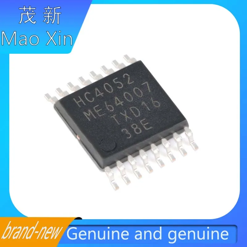 Оригинальный оригинальный 74HC4052PW Двойной 4-канальный аналоговый мультиплексор