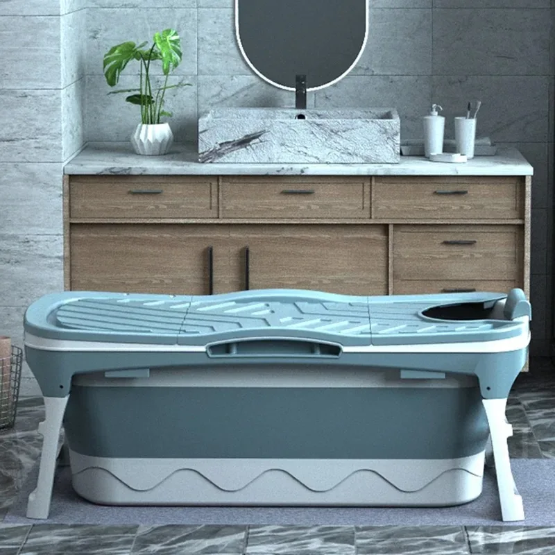 Ванны для ванной комнаты Портативная ванна взрослых Мобильная простая спа-салон