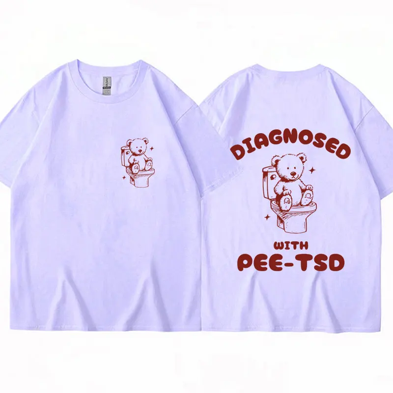 Женская футболка с диагностическим дизайном забавная Футболка принтом медведя