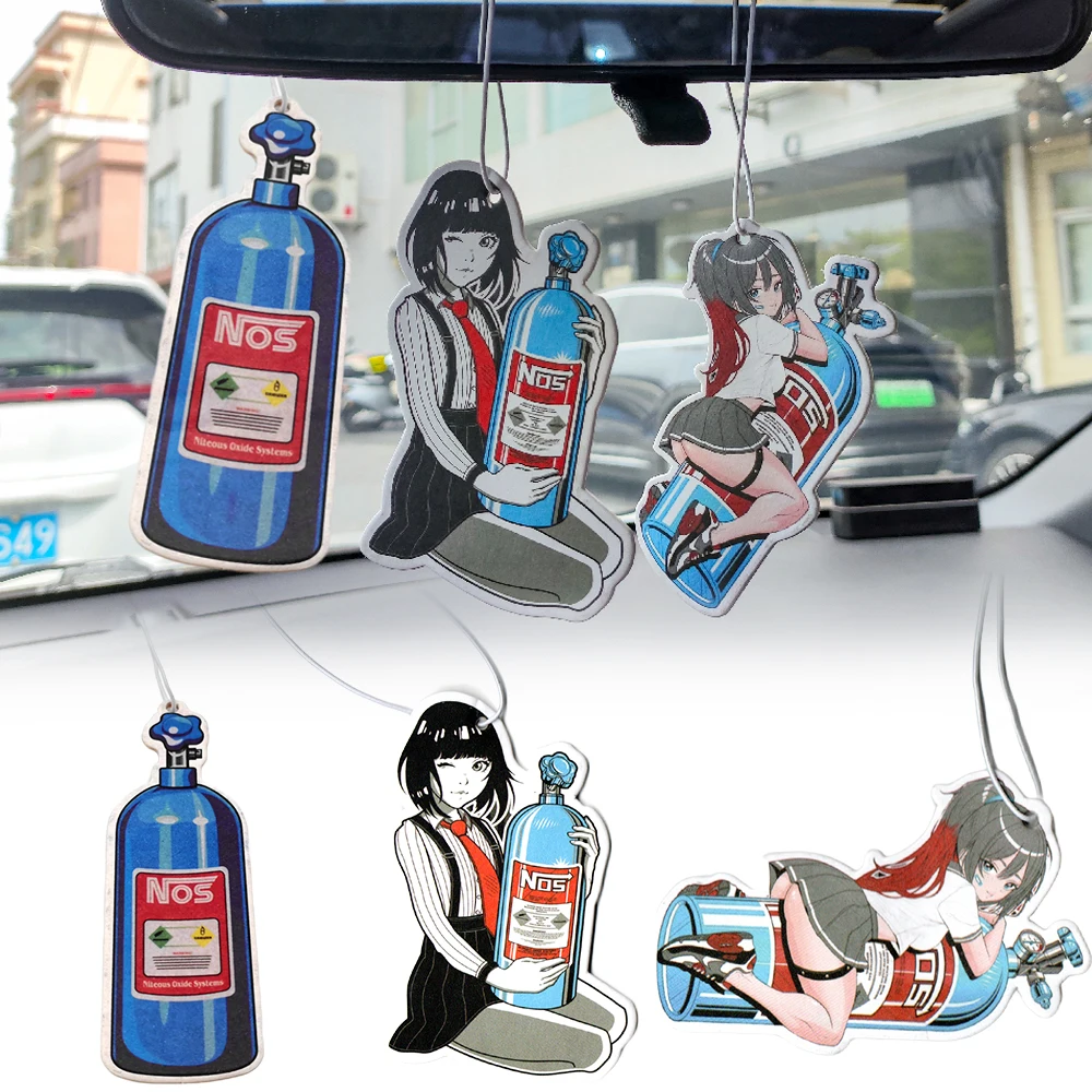 Автомобильный освежитель воздуха Sexy NOS Girl с подвеской JDM подвесное зеркало