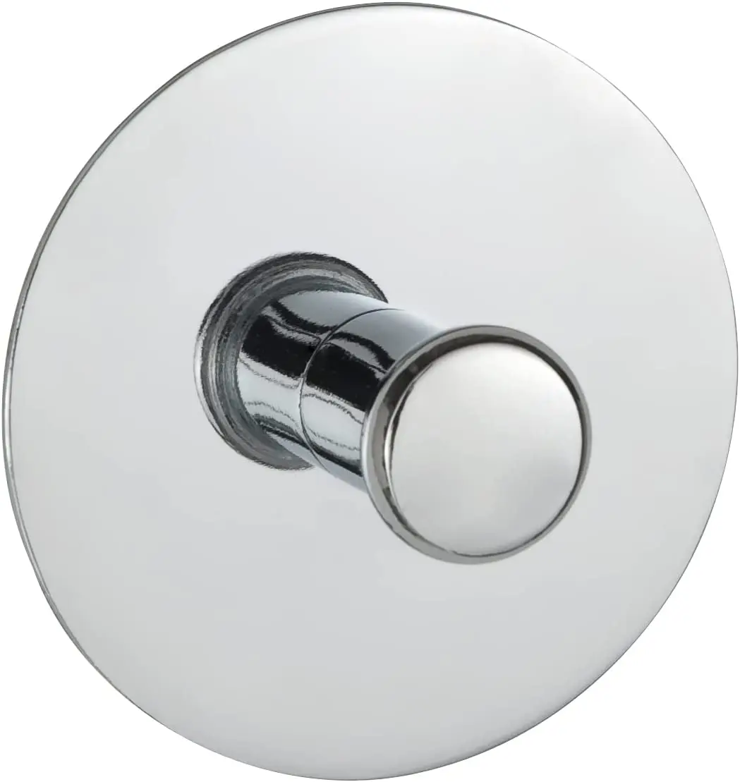 

4Pcs Wall Hook - Connect Without Drilling, Steel, 6 X 6 Cm, Chrome