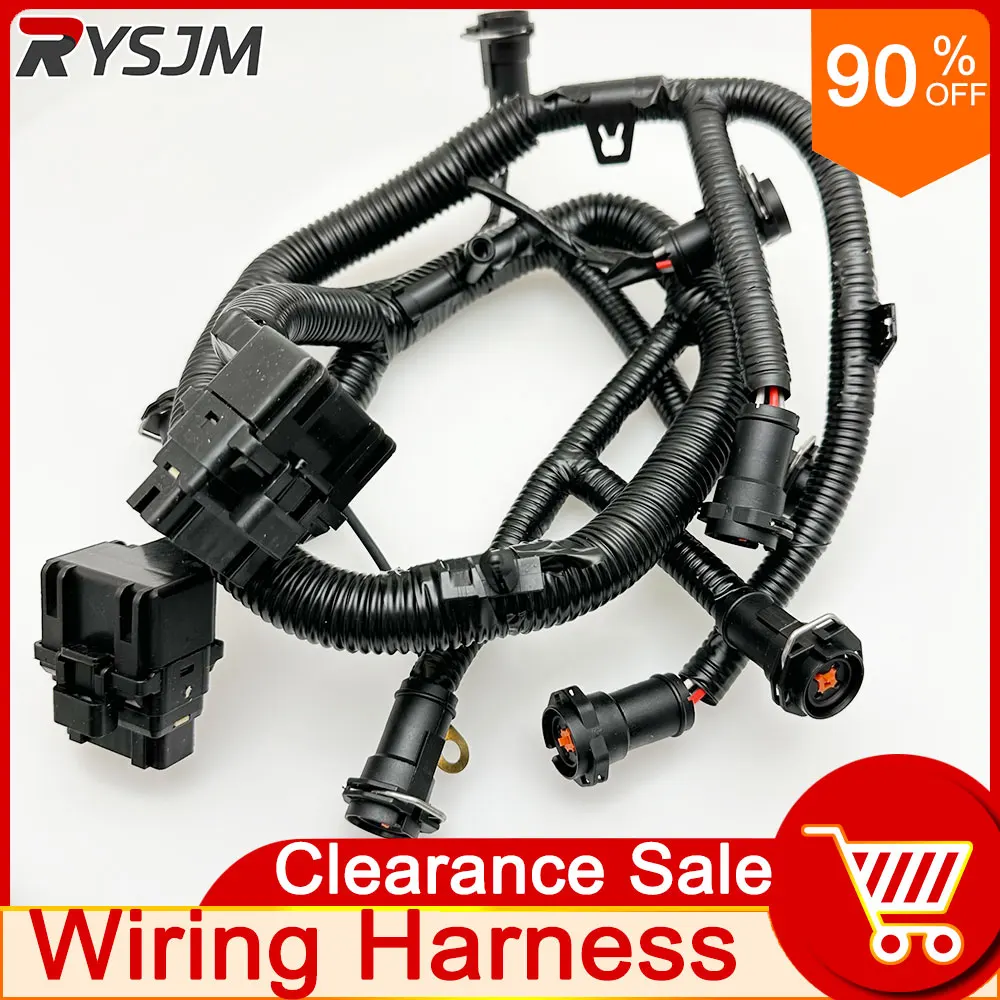 

5C3Z9D930A Wiring Engine Fuel Injector Complete Wiring Harness For Ford 03-07 250/ 350/ 450/ 550/ Excursion 6.0L 5C3Z-9D930-A