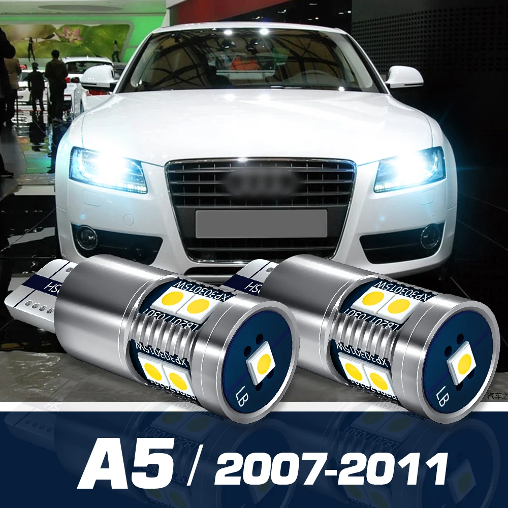 

2pcs LED Parking Light Clearance Bulb Canbus Accessories For Audi A5 2007-2011 2008 2009 2010