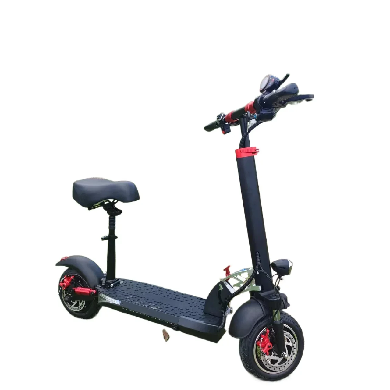 Склад ЕС Электрический самокат для взрослых Мощный 800 Вт 48 В 15 Ач Сиденье Унисекс