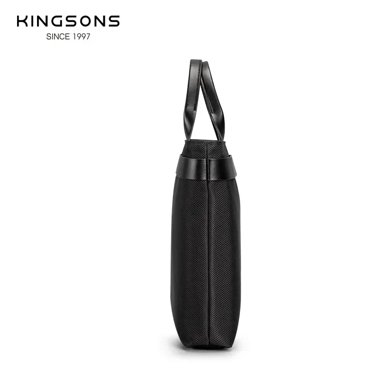Портфель Kingsons для мужчин сумка ноутбука 15 6 дюймов через плечо мужской чехол Macbook