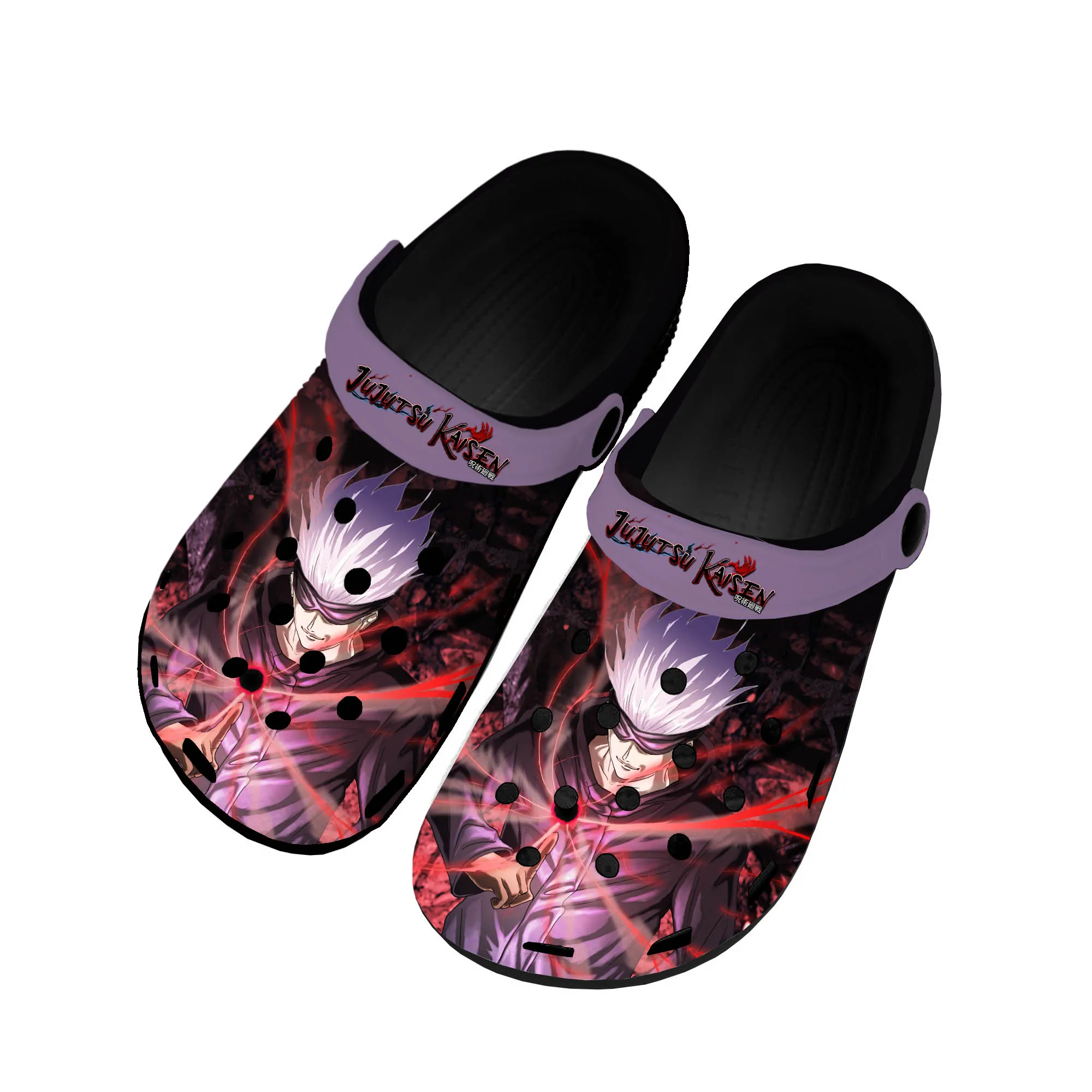

Satoru Gojo Jujutsu Kaisen Home Clogs Custom Water Shoes Mens Womens Teenager Shoe Garden Clog Breathable Beach Hole Slippers