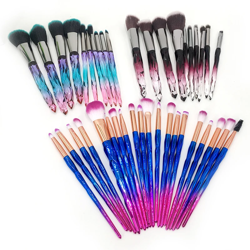 

Алмазные кисти для макияжа Набор румян для основы Косметическая кисть Набор инструментов поставщик