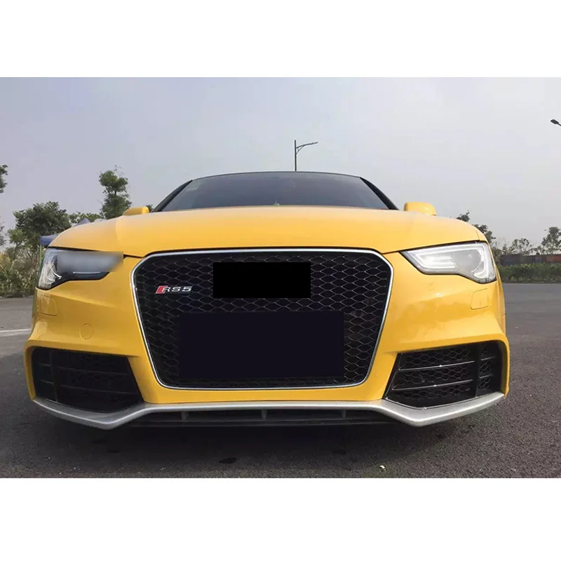 DCGO Решетка переднего бампера маска решетка радиатора средняя сетка для AUDI A5 2012 2013