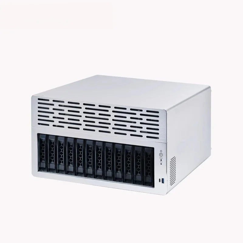 Сервер хранения банка Nas12 поддерживает материнскую плату ATX половинной высоты