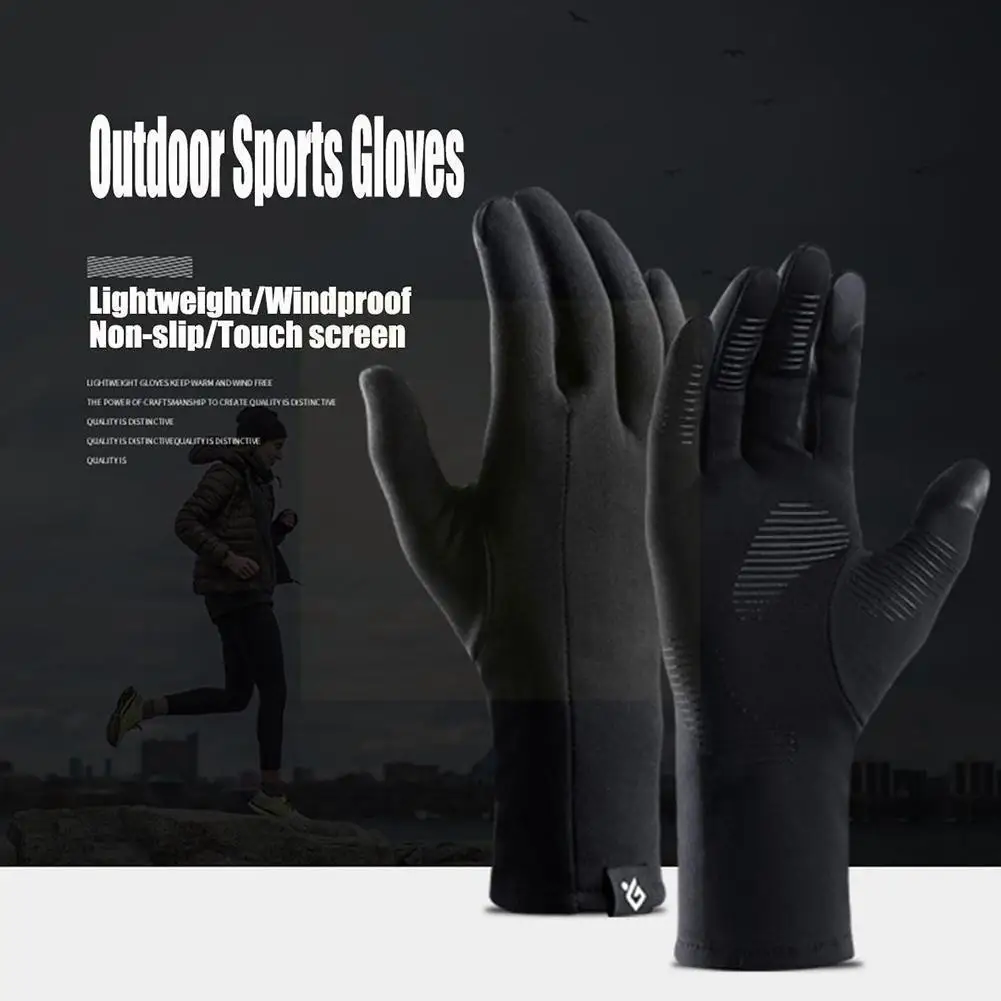 

Winter Outdoor Warm Gloves Men Thermal Windproof Non-slip Cycling Climbing Riding Sports Gloves Screen Hiking Waterproof D6l7