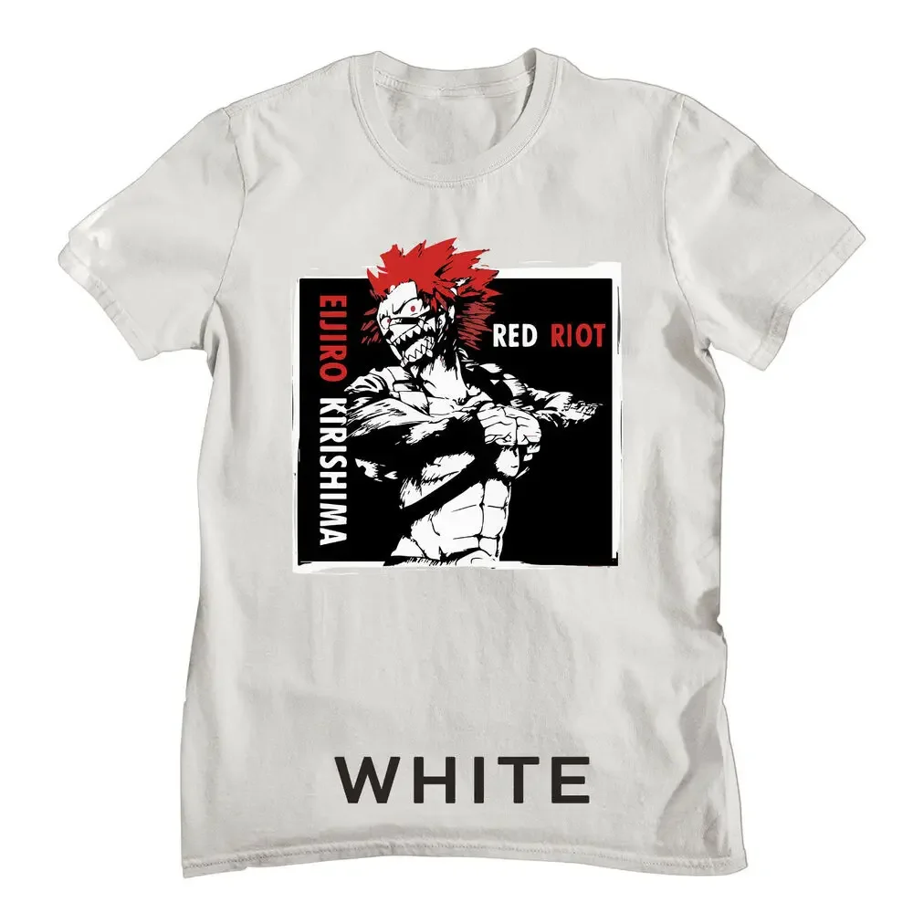 Eijiro Kirishima My Hero Red райот Boku no BNHA новая рубашка унисекс