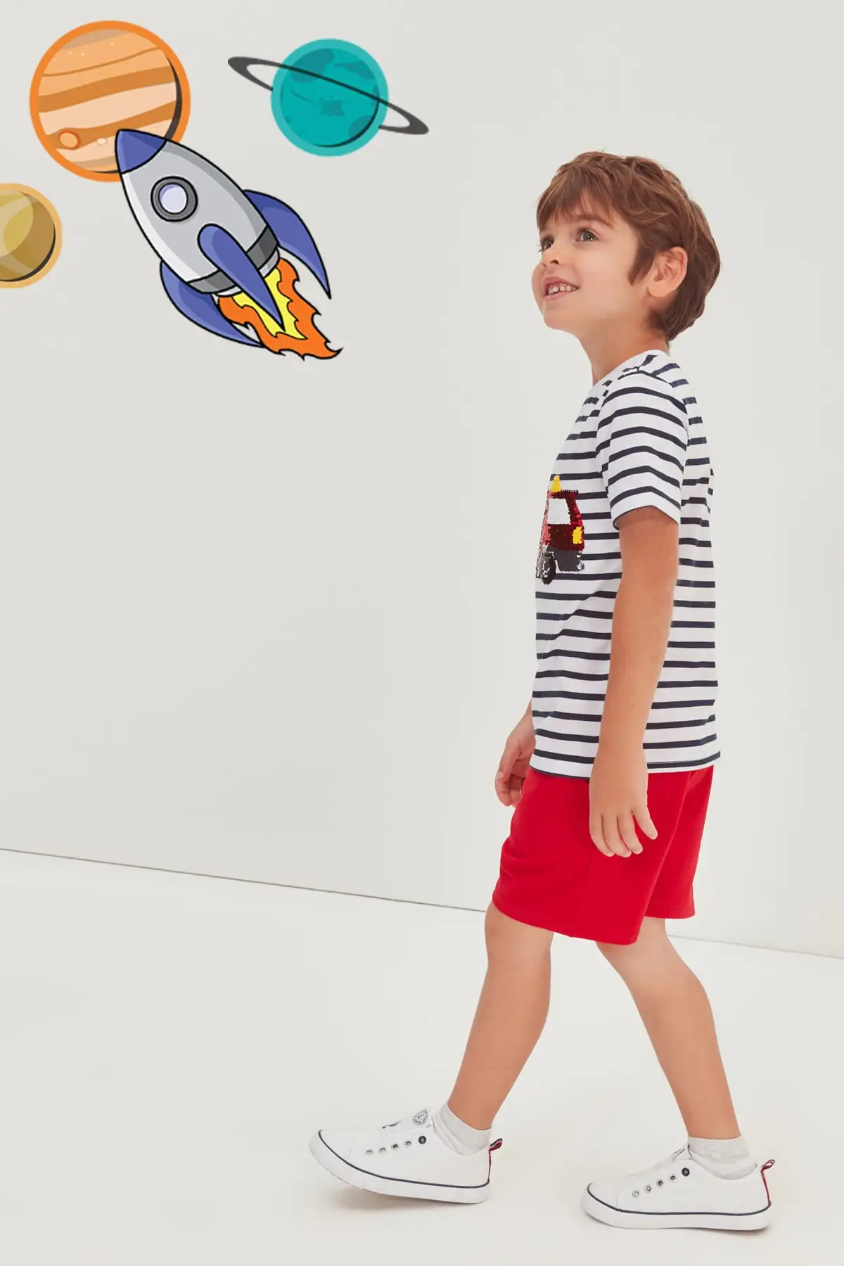

Trendyol Male Child Knitted Shorts & Bermuda TKDSS21SR0711
