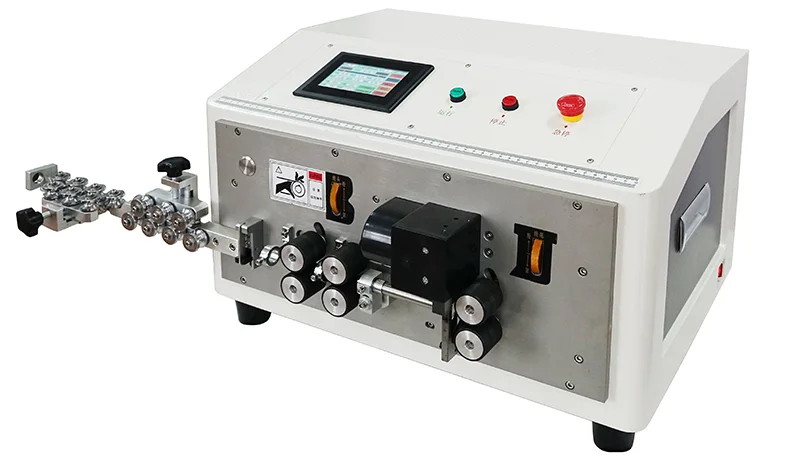 

EW-3030 Automatic cable cutter and stripper machine,wire peeling machine