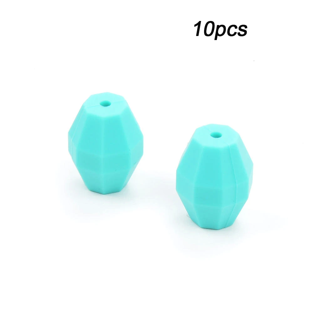 Бусины для прорезывания зубов детские из дубового бочонка геометрической формы