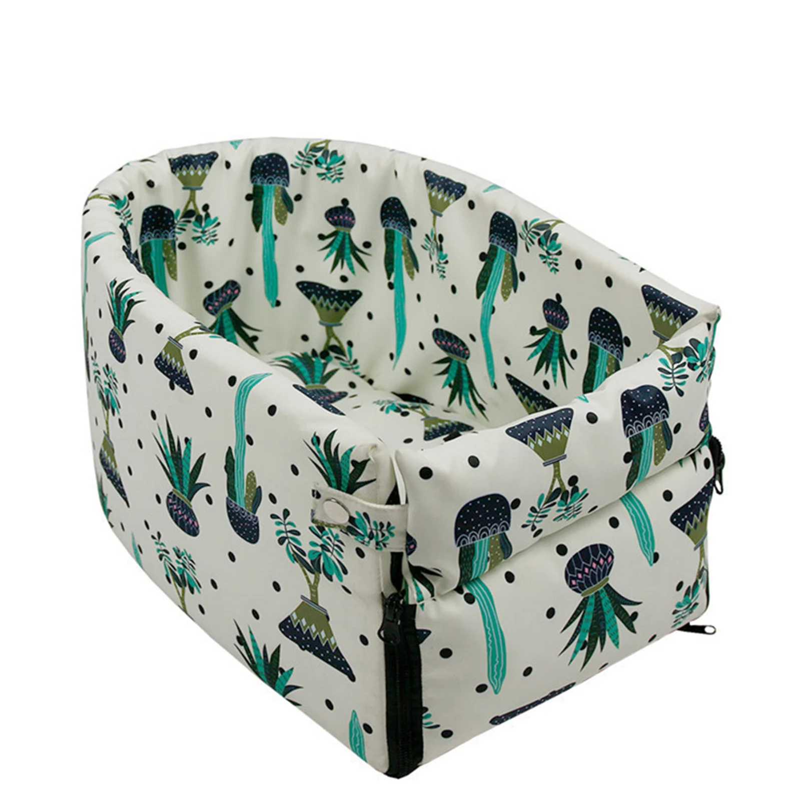 

Car Seat For Small Dogs Durable Puppy Bed Detachable Dog Car Seat Traveling Car Pet Nest Removable For Car Front Seat