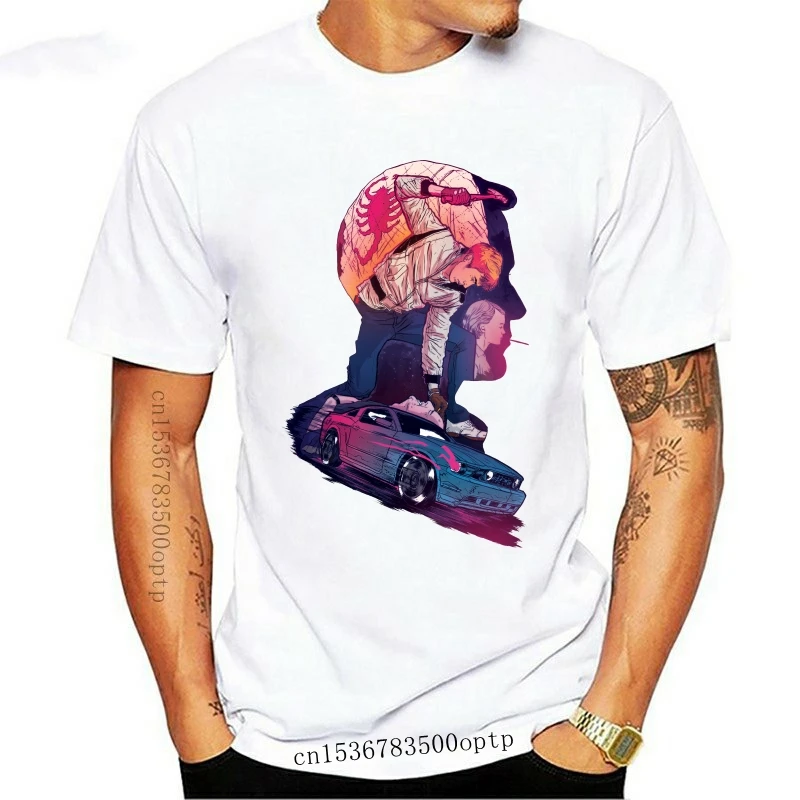 Мужская одежда Drive Movie Original Art Футболка Ryan Gosling Tee