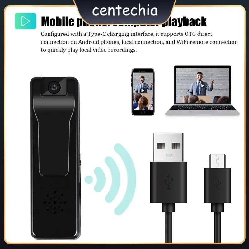 

Wav Remote Viewing Digital Camera Back Clip Law Enforcement Recorder Portable Surveillance Camera Video Camera 1080p Outdoor