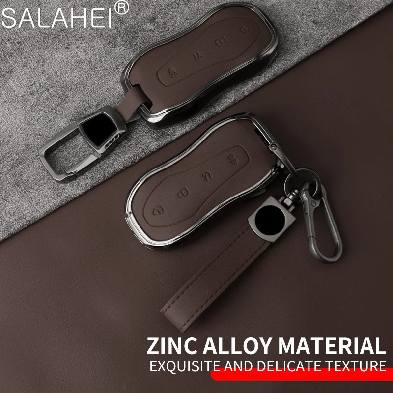 Чехол Для Автомобильного Ключа Geely Boyue Tugella Azkarra Fy11 Emgrand Gs X6 Suv Ec7 Кожаный Защитный Из