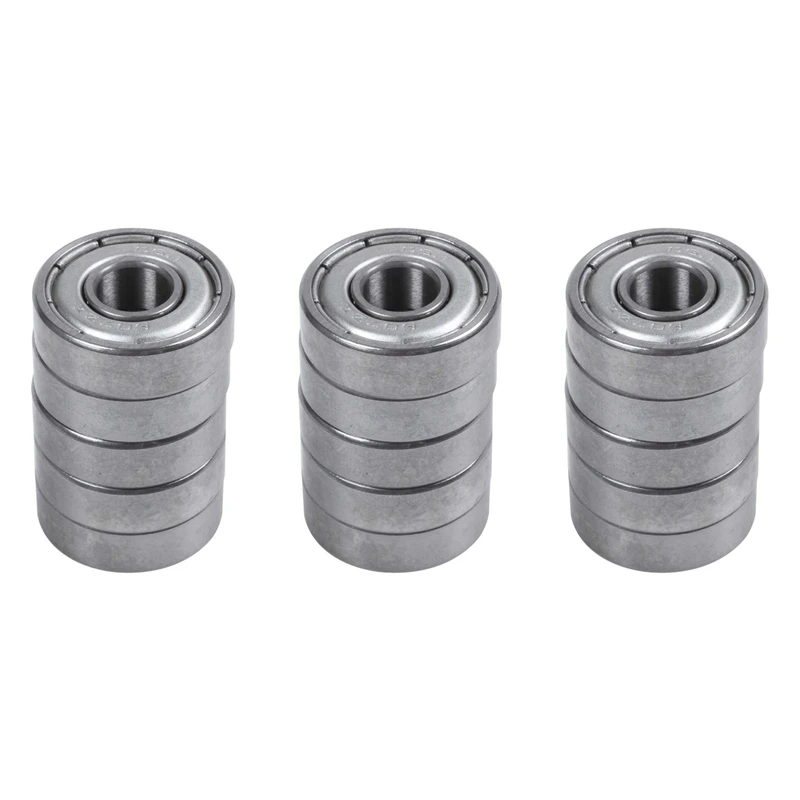 

JFBL Hot 607Z 7 X 19 X 6Mm Double Shielded Deep Groove Ball Bearings 15 Pcs