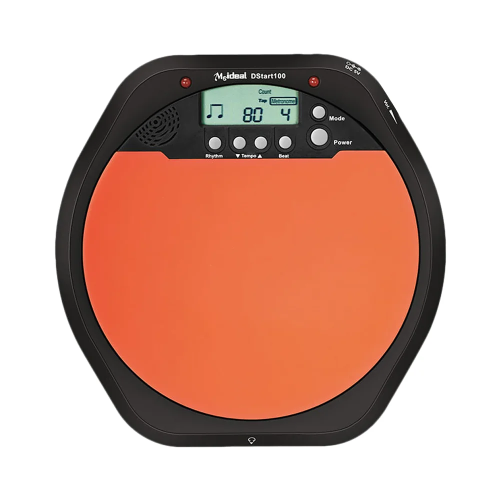 

Drum Pad Metronome Drummer Electronic Digital Lcd Training Display Beginner Practice Kit Machine Parctice Accessories Simulation