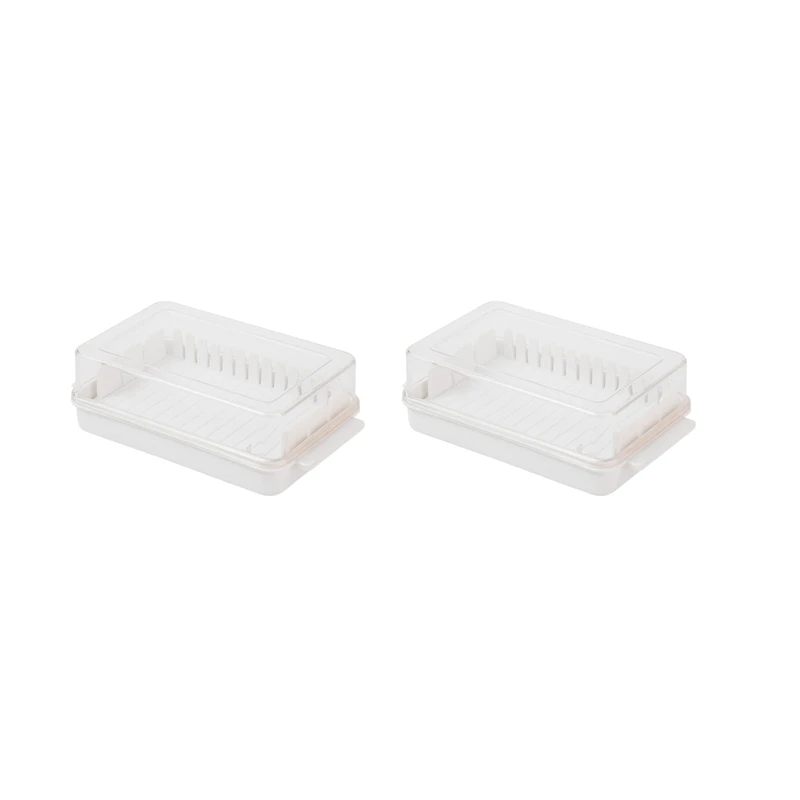 

Контейнер для хранения масла, нож для посуды с крышкой, прозрачный нож для сыра, лоток, контейнер, бытовой кухонный инструмент 2