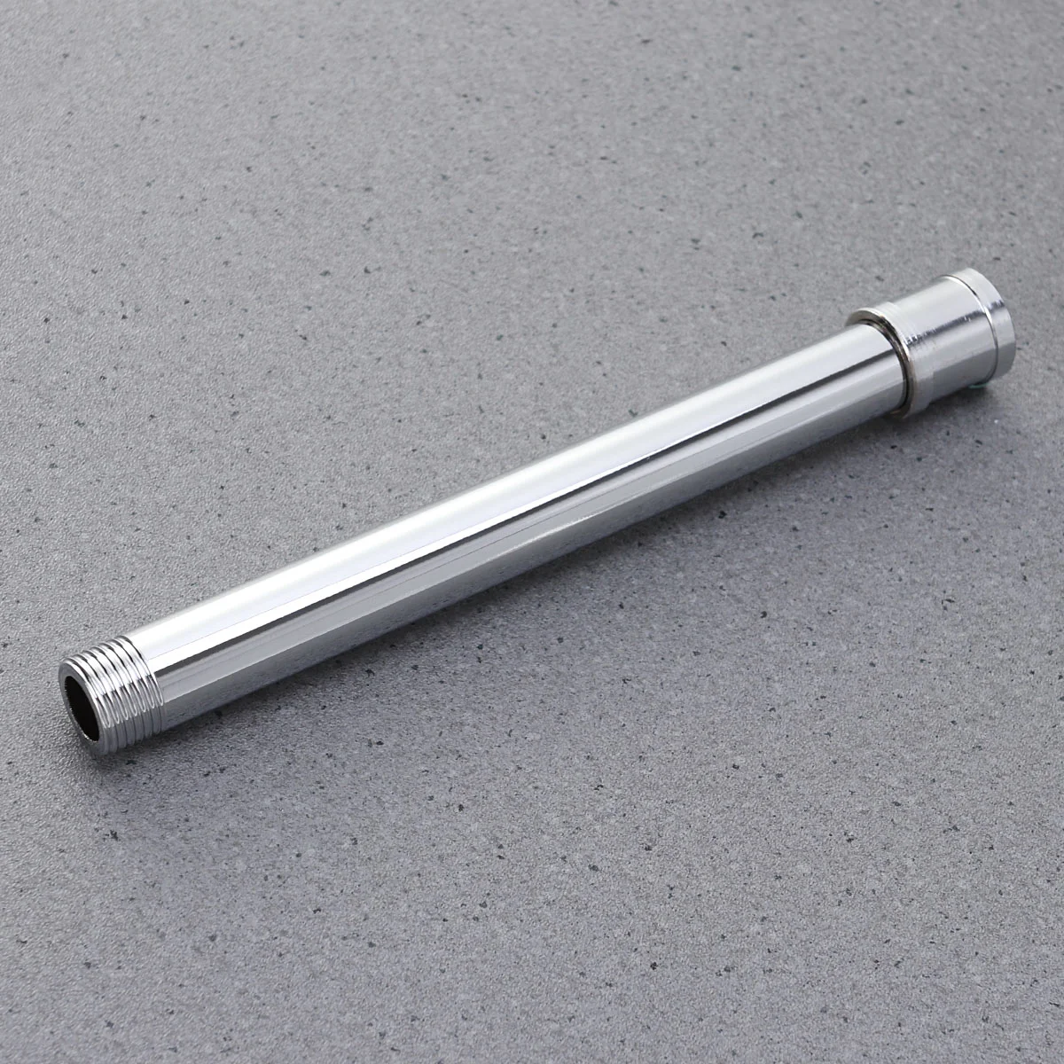

20cm Length Shower Arm Extension Tube Use Stainless Steel Tube(Silver)