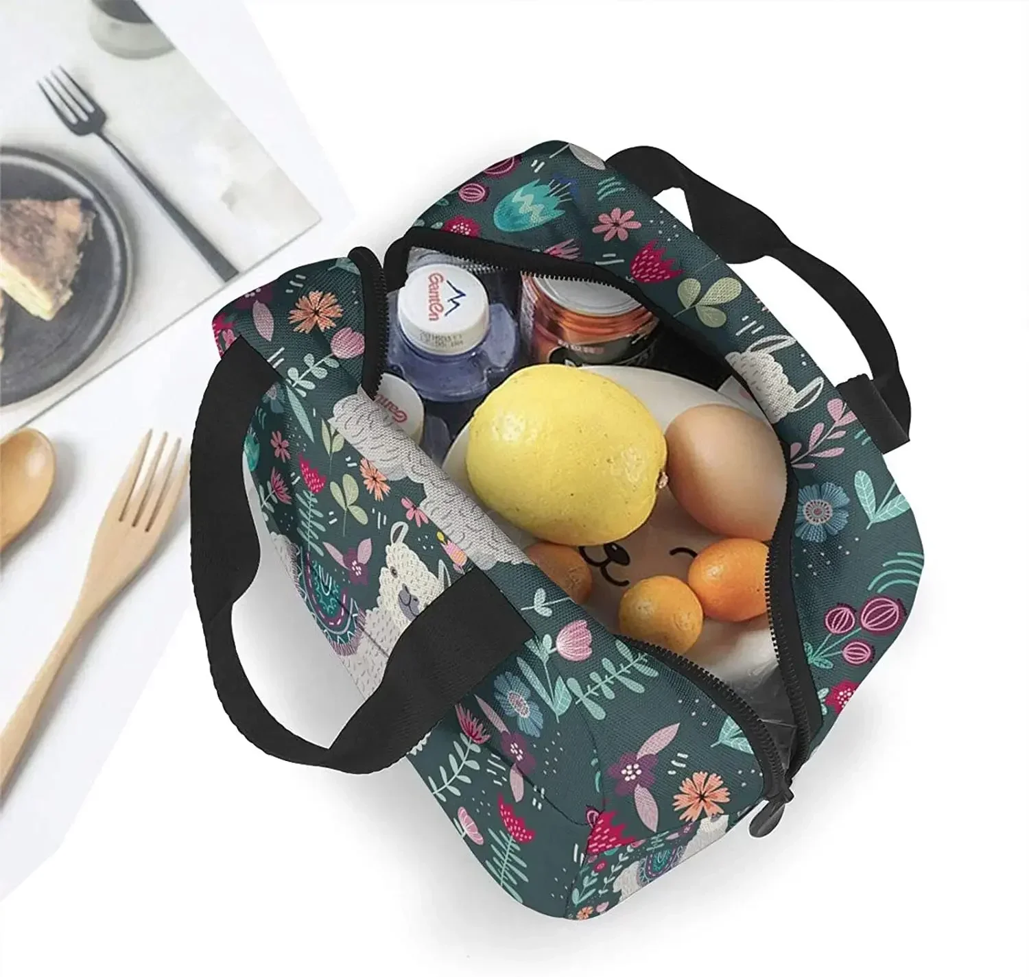 Цветочная сумка-лама для женщин изолированная коробка ламы с передним карманом