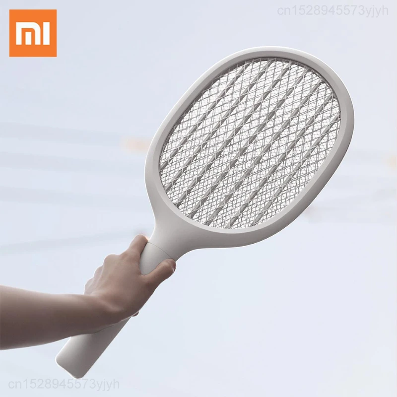 

XIAOMI MIJIA Electric Mosquito Racket SOLOVE P1 USB Rechargeable Mosquito Killer Handheld Fly Killer ly Mosquito Pest Control