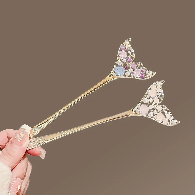 Винтажная заколка для волос с кисточкой-бабочкой женщин и девочек новые