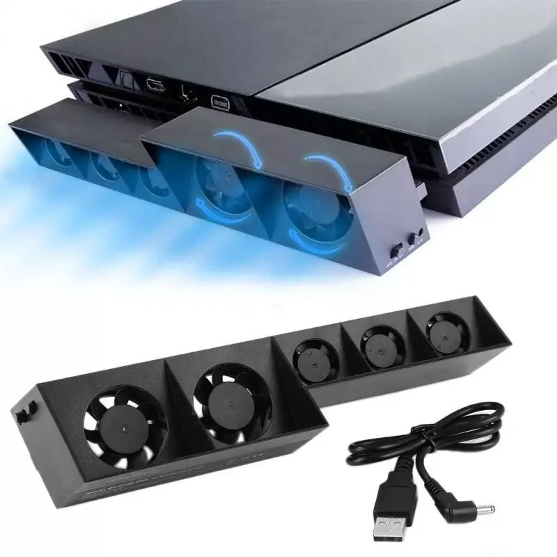 

Special Cooling Fan Cooler Stand Bracket Cooling Fan Station For Normal PS4 Console External Turbo Cooler For Normal Ps4