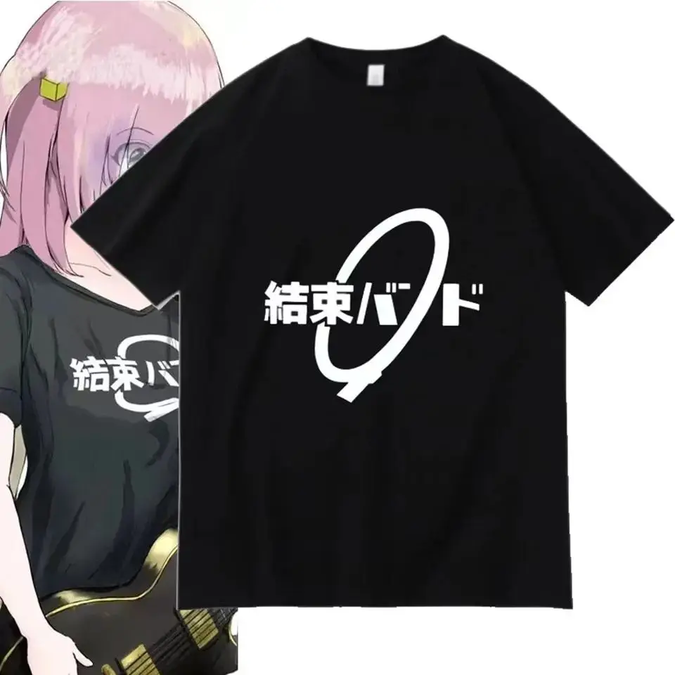 Унисекс аниме Cos BOCCHI THE ROCK Hitori Gotoh Ljichi Nijika хлопковая повседневная короткая
