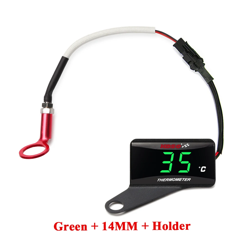 Датчик температуры головки блока цилиндров koso для адаптера nmax cb500x, скутера и гоночного мотоцикла, термометр 10/14 мм