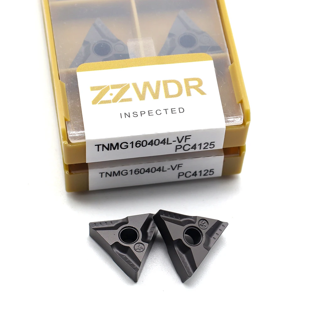 

TNMG160404L VF PC4125 10pcs Cutter External Turning Tool TNMG 160404 CNC Lathe Tool 100% Original Carbide Cylindrical For Steel