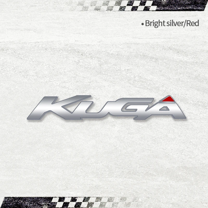 

Автомобильная наклейка с надписью для Ford KUGA, эмблема, металлический задний значок, наклейка с логотипом, буквами, аксессуары для стайлинга