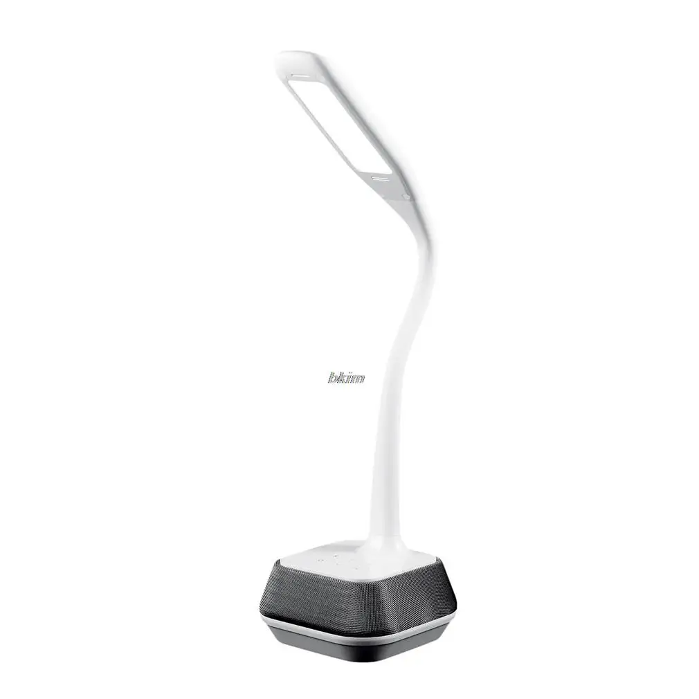 

M6 desk lamp bluetooth-compatible speaker UK/EU Led Table Lamp Touch Dimmer Dc 5V 1A 5W Lamp + 7W Speaker 75Db