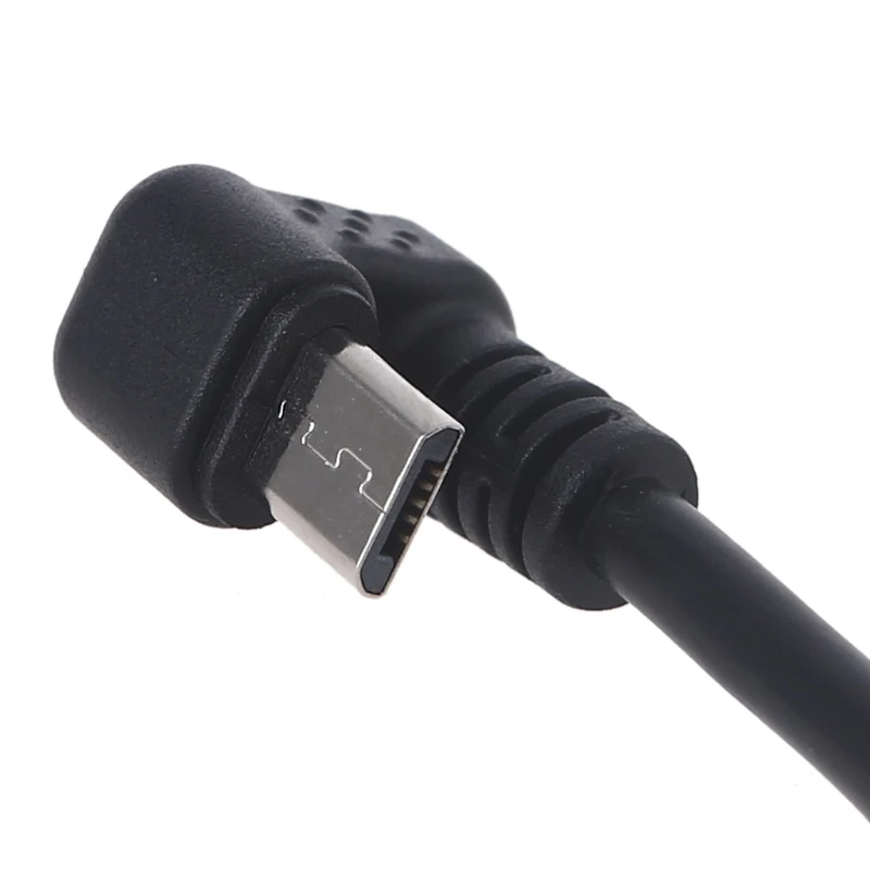 Универсальный удлинительный кабель Micro USB с разъемом 180 градусов для смартфона 896C