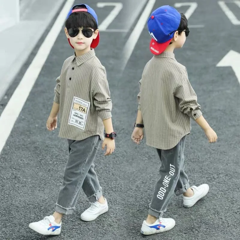 детский хлопковый комплект из блузки