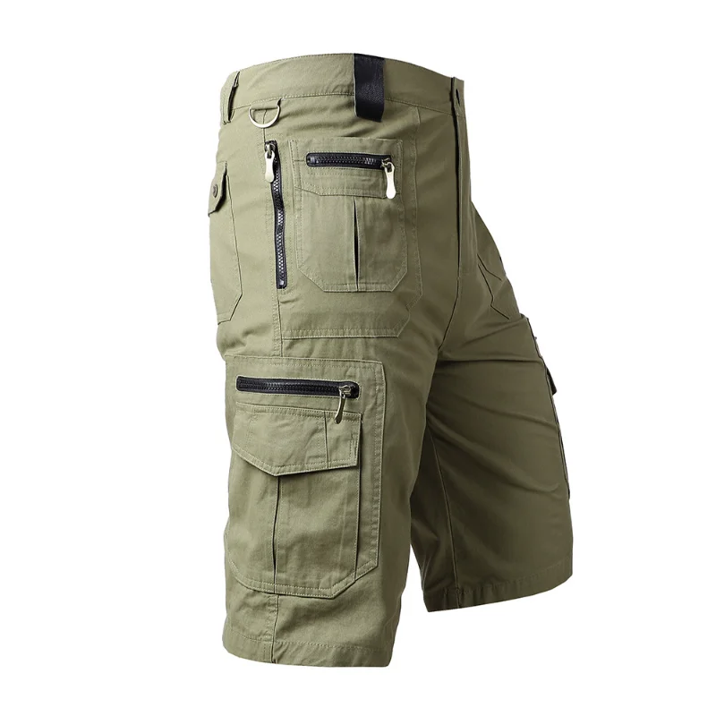 

Men's Military Cargo Shorts 2023 Summer Army Multiple Pockets Tactical Joggers Shorts Men Cotton Loose Work Casual Short Pants