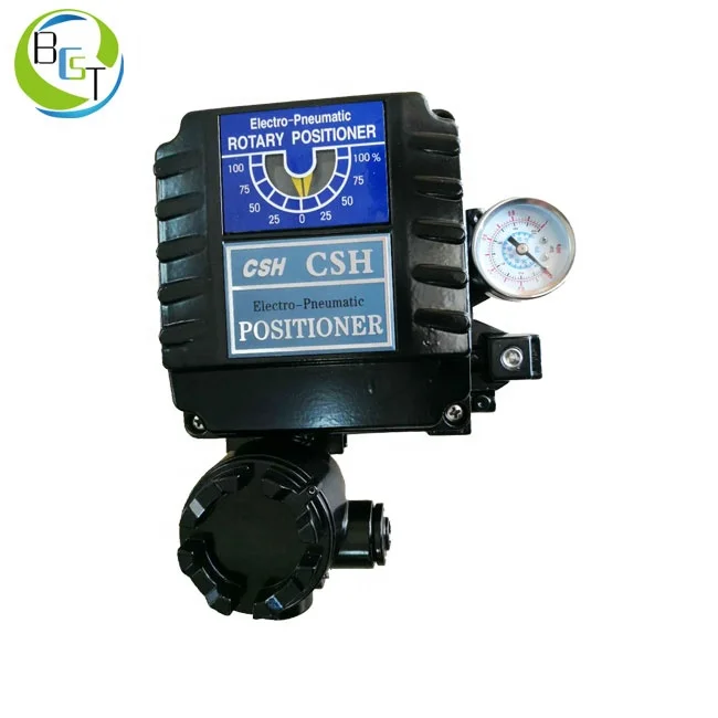 

Smart rotary electro-pneumatic positioner used in pneumatic ball valves